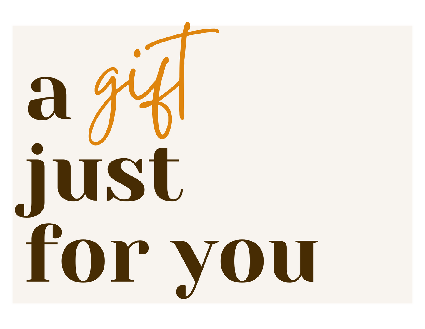 A Teaspoon of Salt and Grace Gift Card